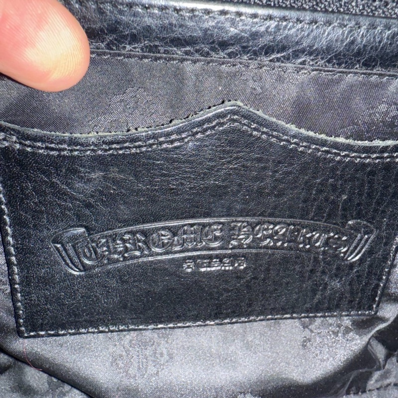 Chrome Hearts 克羅心 黑銀十字架Kelly-6