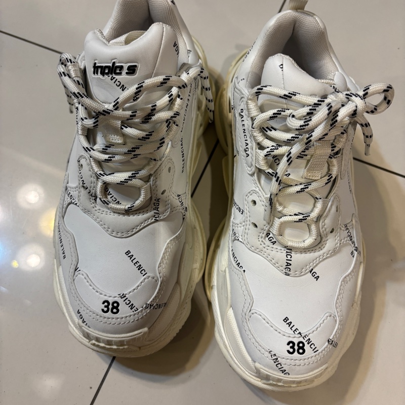 balenciaga 巴黎世家 老爹鞋 38號 女 9成新 經典款-18