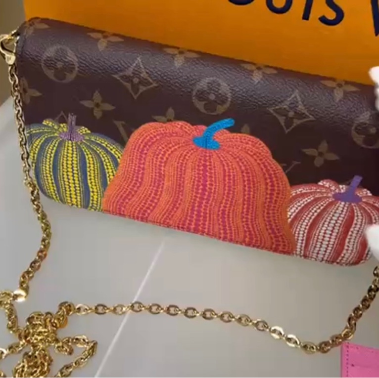 近全新-值得收藏 LV聯名超可愛❤️南瓜🎃woc ！-6