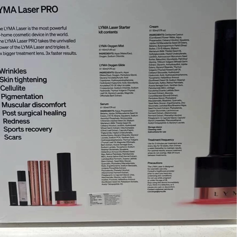 LYMA Laser PRO 面部 + 身體美容儀-4