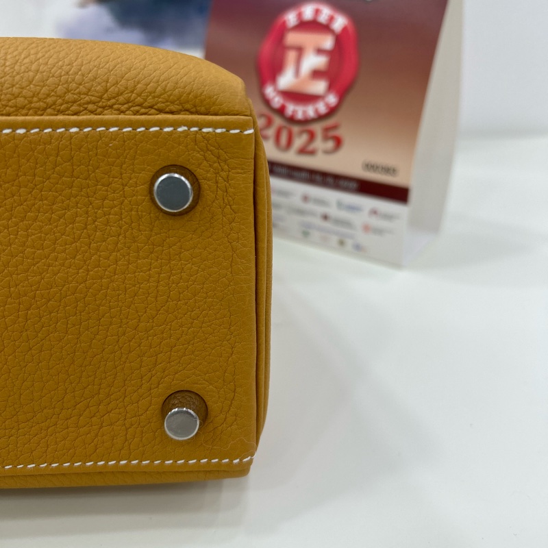 愛馬仕 Kelly 25 W刻 沙灘金銀扣 Togo皮 全新全套 原單 Hermes Kelly 25 Stamp W Natural Sable PHW Togo leather Brand New Full Set with original receipt-20