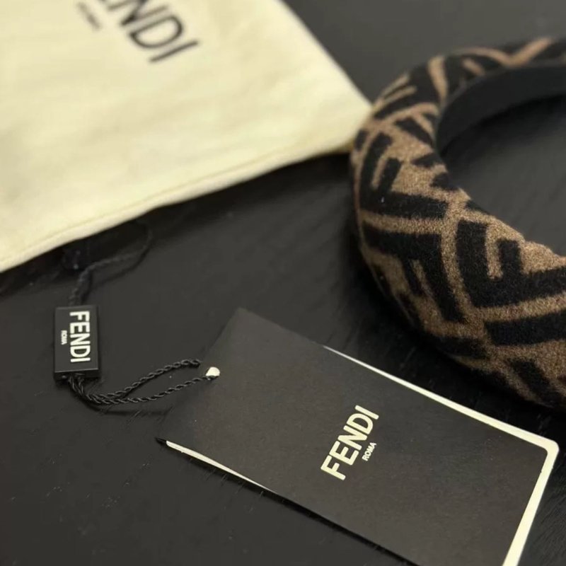Fendi 髮箍 配件塵袋 全新-1