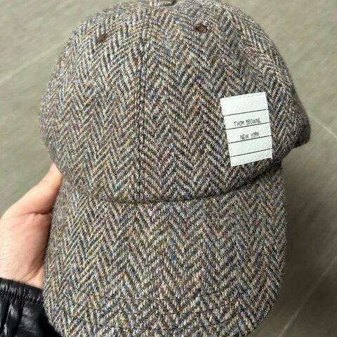 Thom Browne 羊毛鴨舌帽棒球帽 全新帶吊牌 尺寸M碼 全新全配