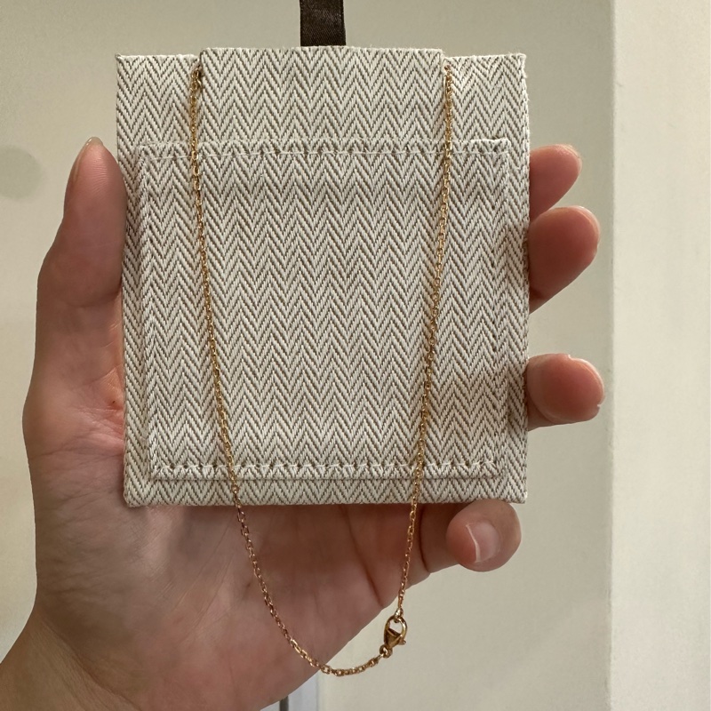 Hermes mini h pop 白色玫瑰金-3