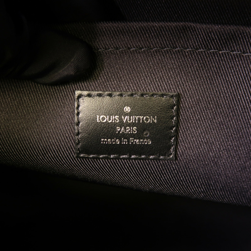 LOUIS VUITTON Monogram Eclipse Steamer PM手挽肩背兩用袋-8