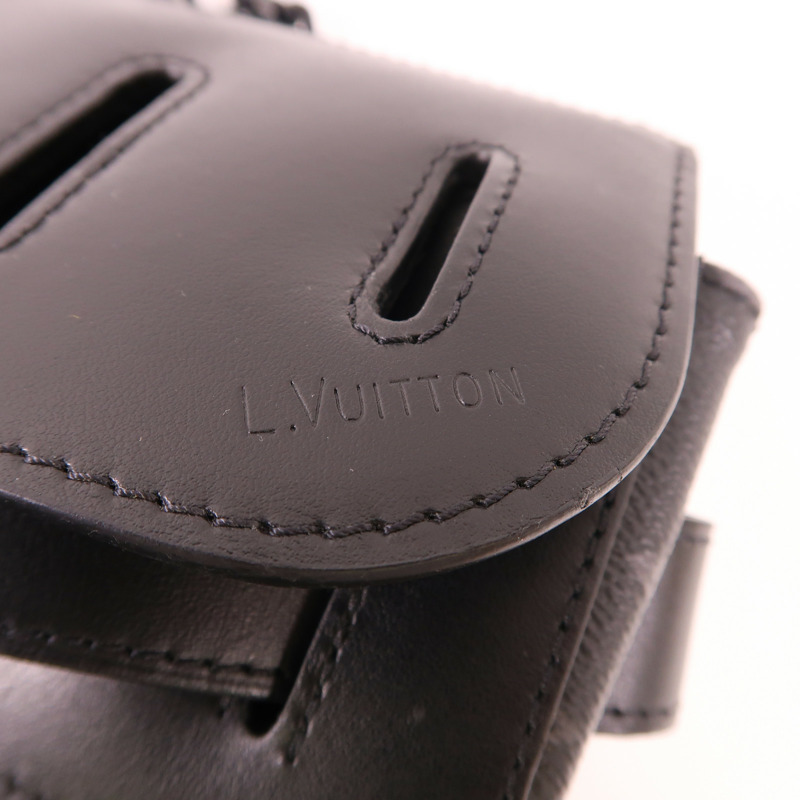 LOUIS VUITTON Monogram Eclipse Steamer PM手挽肩背兩用袋-10
