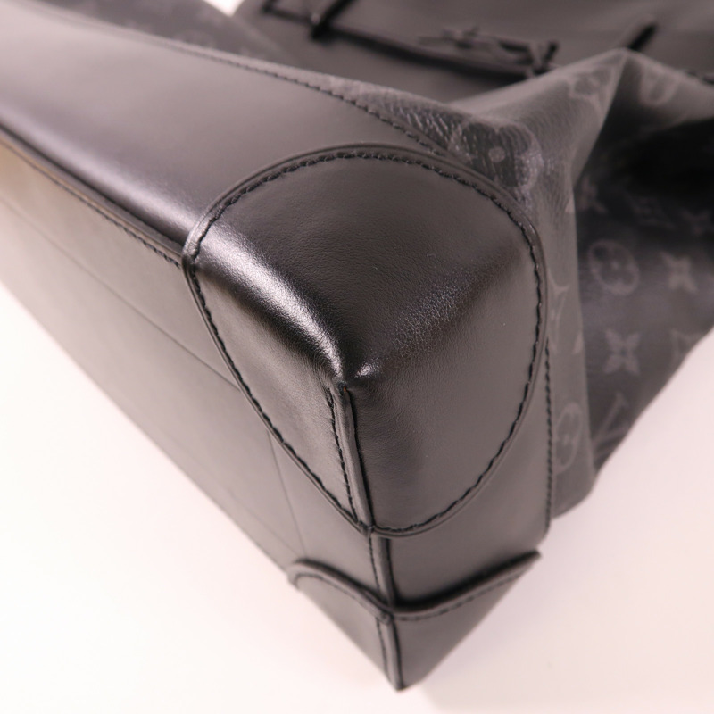 LOUIS VUITTON Monogram Eclipse Steamer PM手挽肩背兩用袋-12