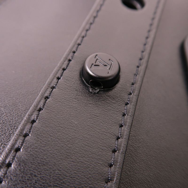 LOUIS VUITTON Monogram Eclipse Steamer PM手挽肩背兩用袋-16