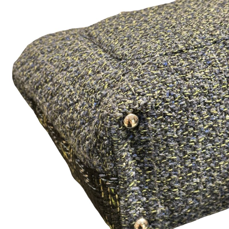 CHANEL TWEED TOTE BAG-5