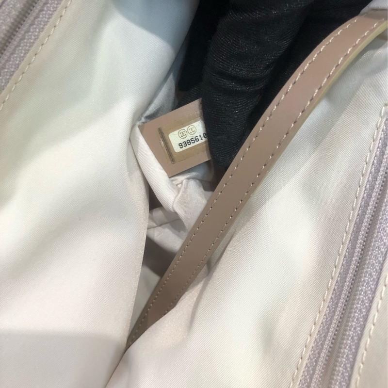 Chanel 杏色冰格Tote XA371-29