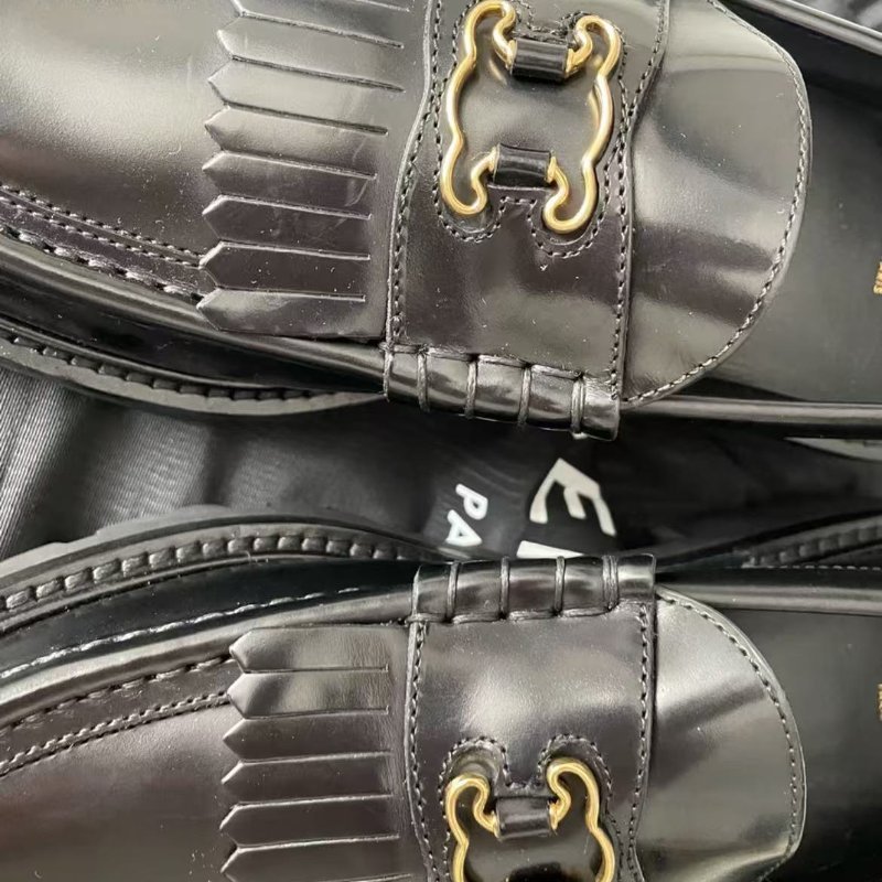 Celine 凱旋門 樂福鞋 全新 37號 配件塵袋-2