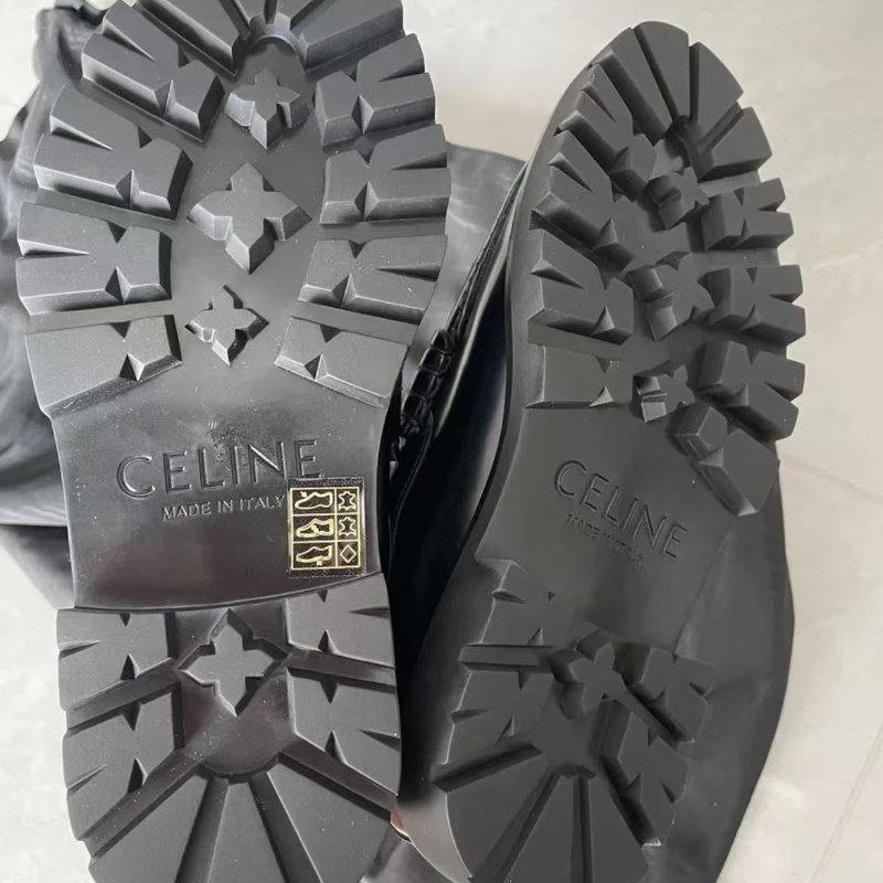 Celine 凱旋門 樂福鞋 全新 37號 配件塵袋-6