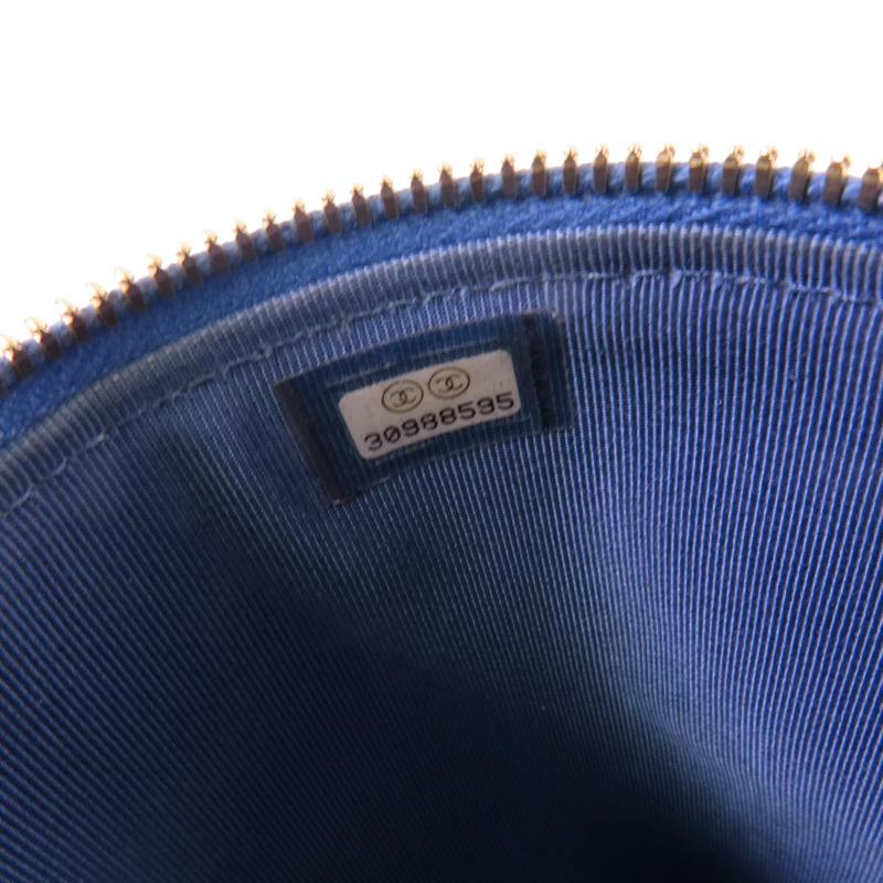 CHANEL 牛皮皮革Chain Shoulder Bag金扣鏈帶肩背袋-6