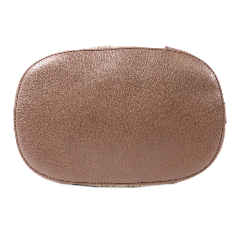 GUCCI 塗層帆布Shoulder Bag金扣手挽肩背兩用袋-3