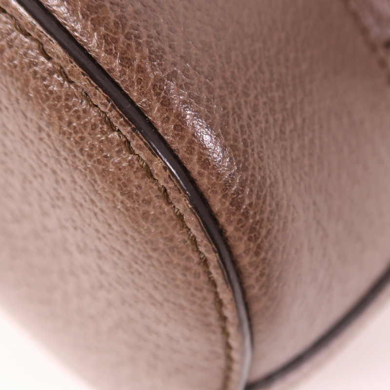 GUCCI 塗層帆布Shoulder Bag金扣手挽肩背兩用袋-10