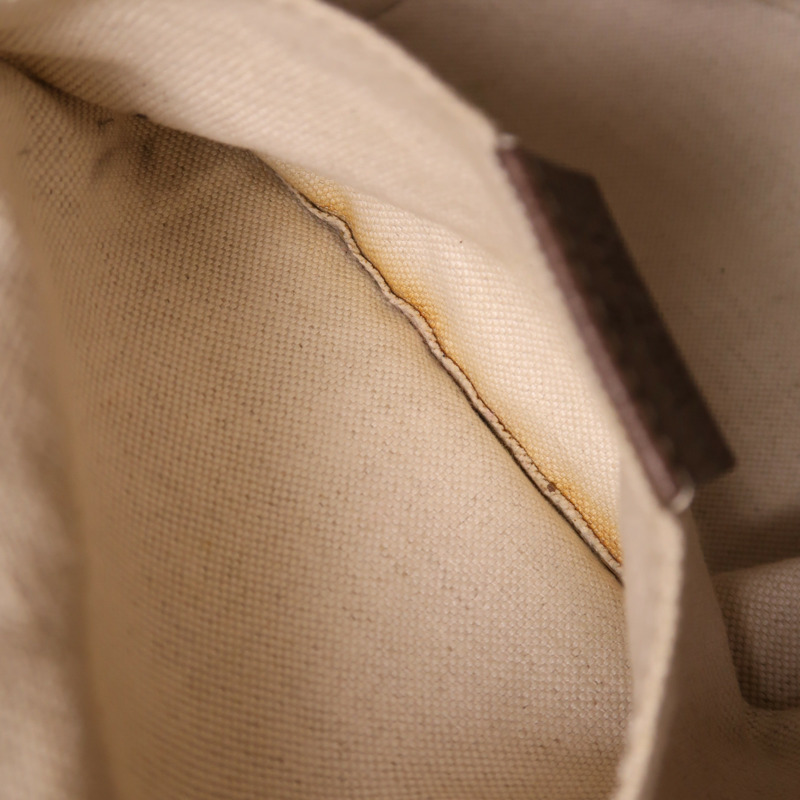 GUCCI 塗層帆布Shoulder Bag金扣手挽肩背兩用袋-13