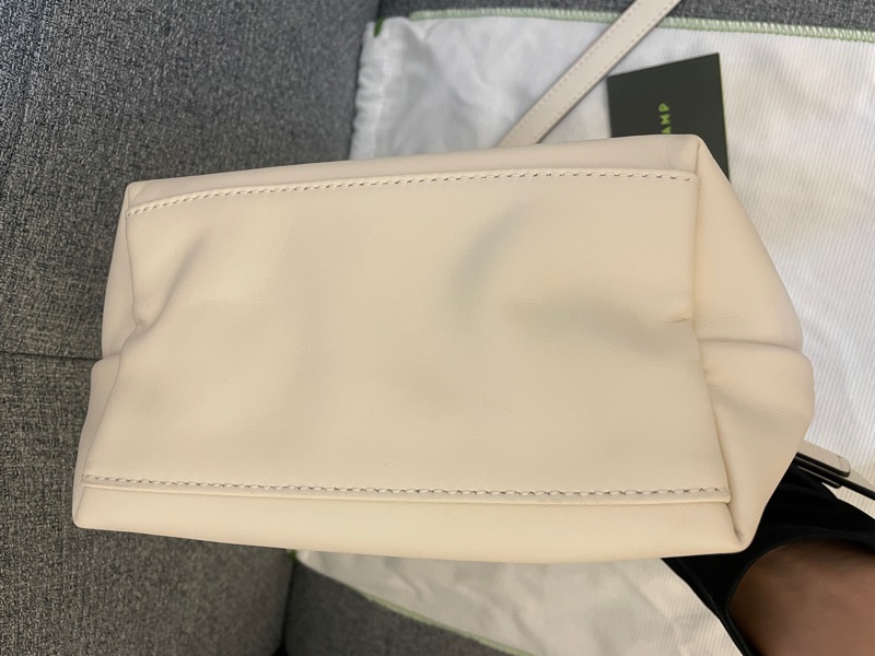 LONGCHAMP Le Pliage Xtra XS 奶白色 牛皮 手提包 肩背包-7