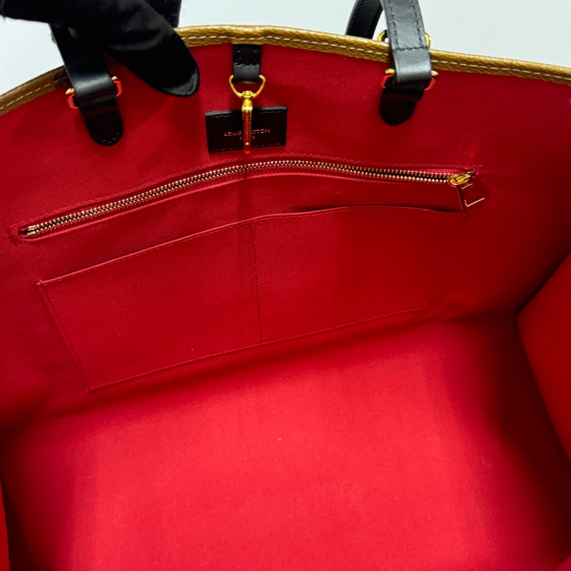 (全新全配💝 晶片款) LV M45320 OnTheGo GM 最新晶片款 托特包-10