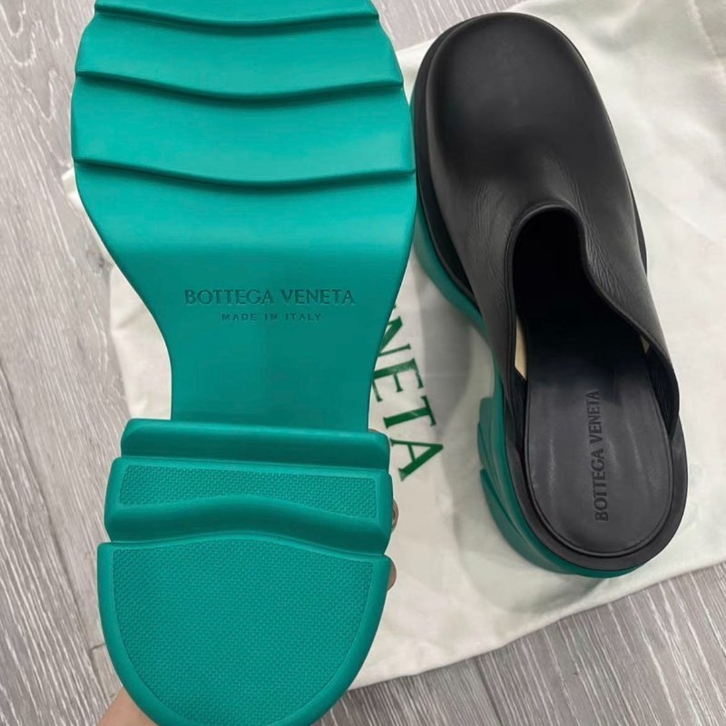 bottega veneta 穆勒鞋高跟拖鞋 40號 全新配件有防塵袋 38-39號也能穿 原價三萬四左右-6