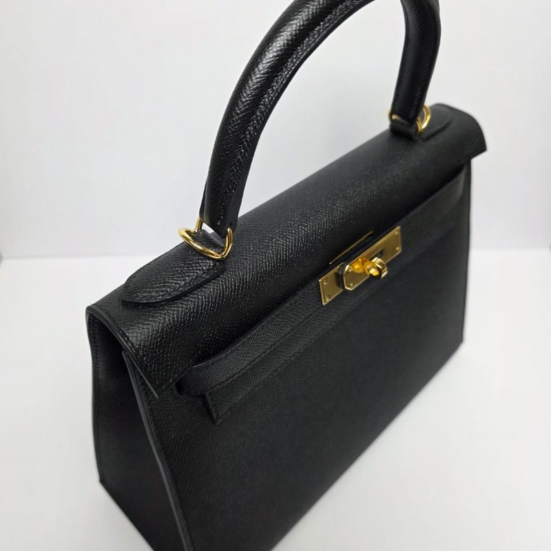 Hermes - Kelly 28黑金-7
