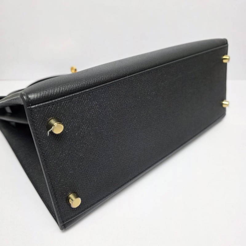Hermes - Kelly 28黑金-8