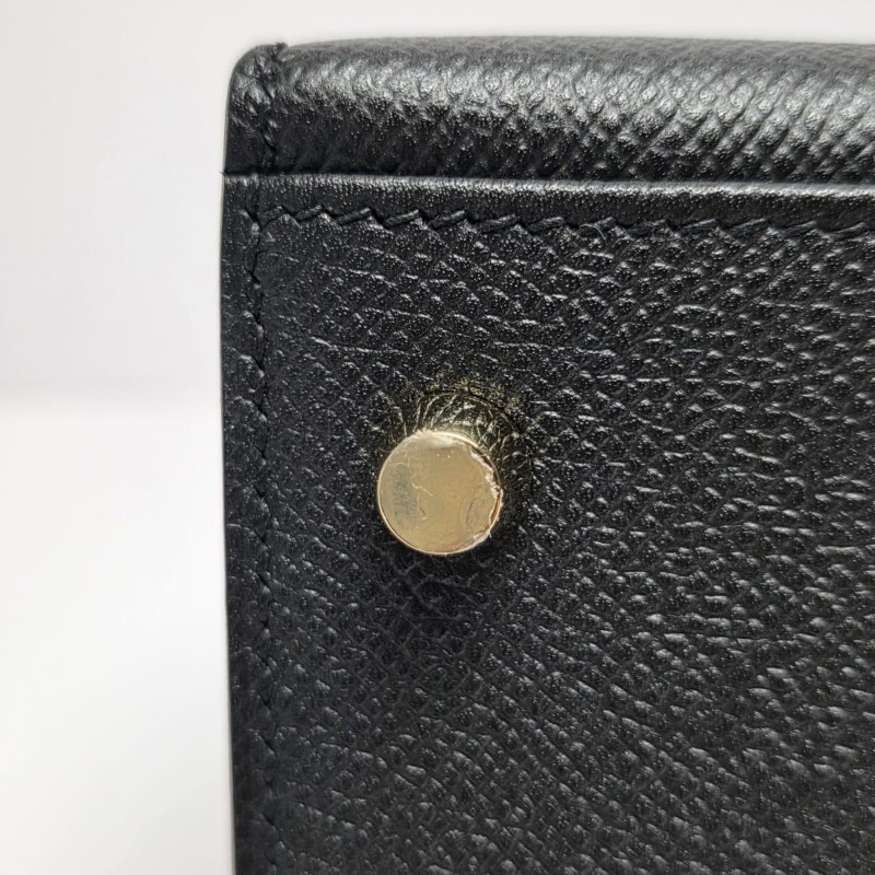 Hermes - Kelly 28黑金-13