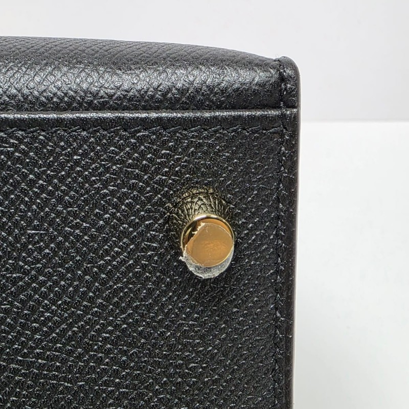 Hermes - Kelly 28黑金-14