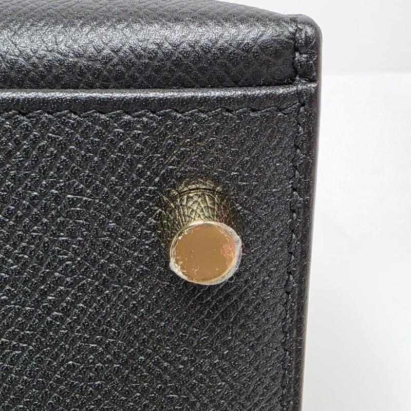 Hermes - Kelly 28黑金-16