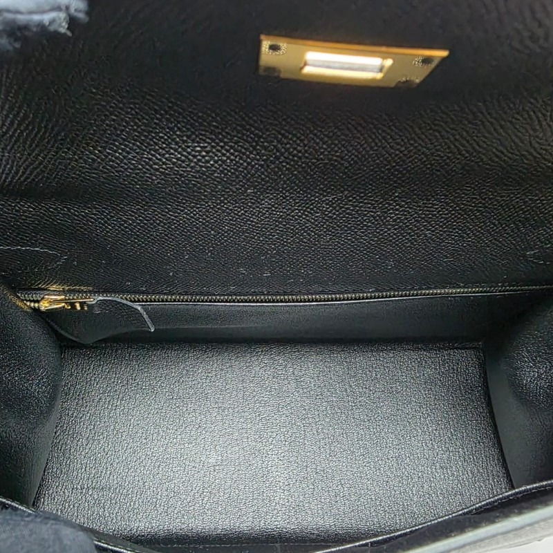 Hermes - Kelly 28黑金-17