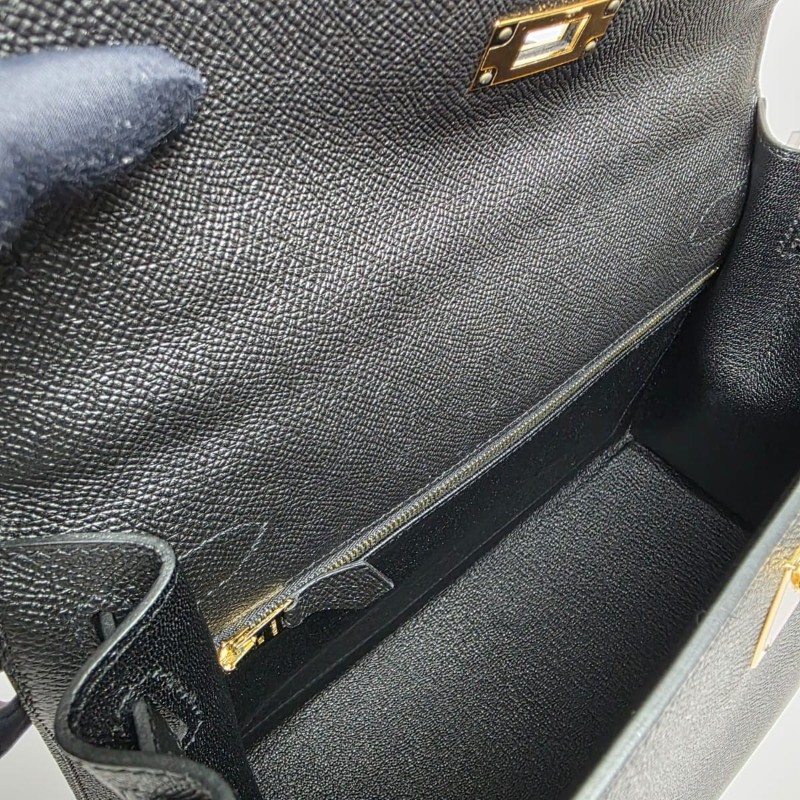 Hermes - Kelly 28黑金-20