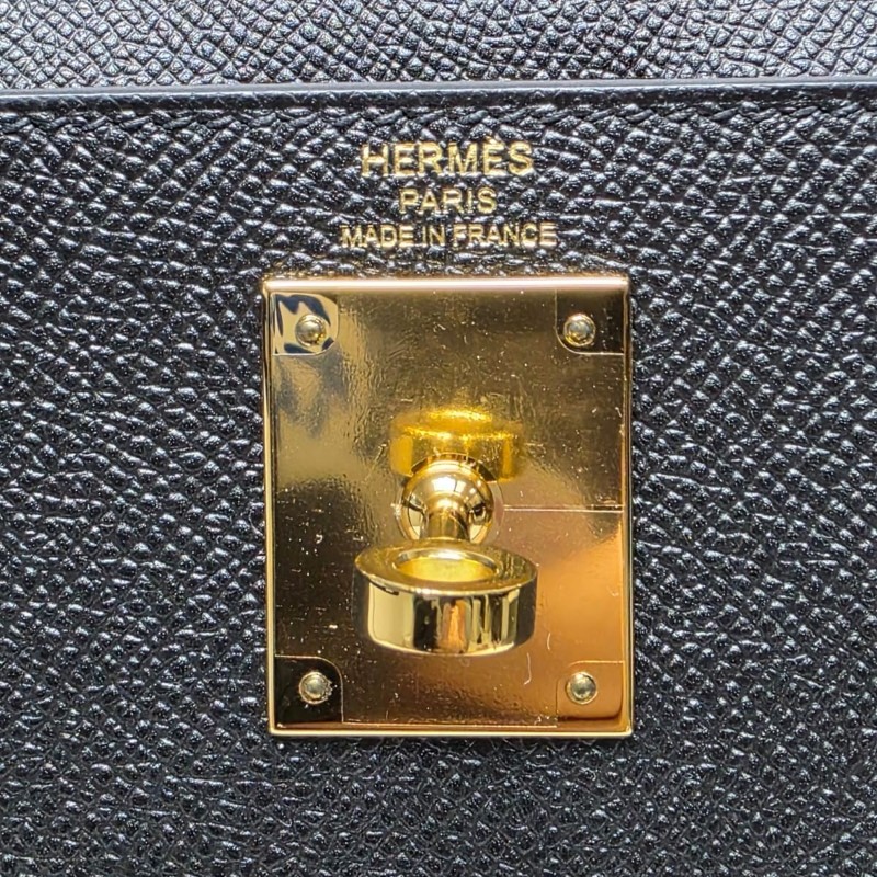 Hermes - Kelly 28黑金-23