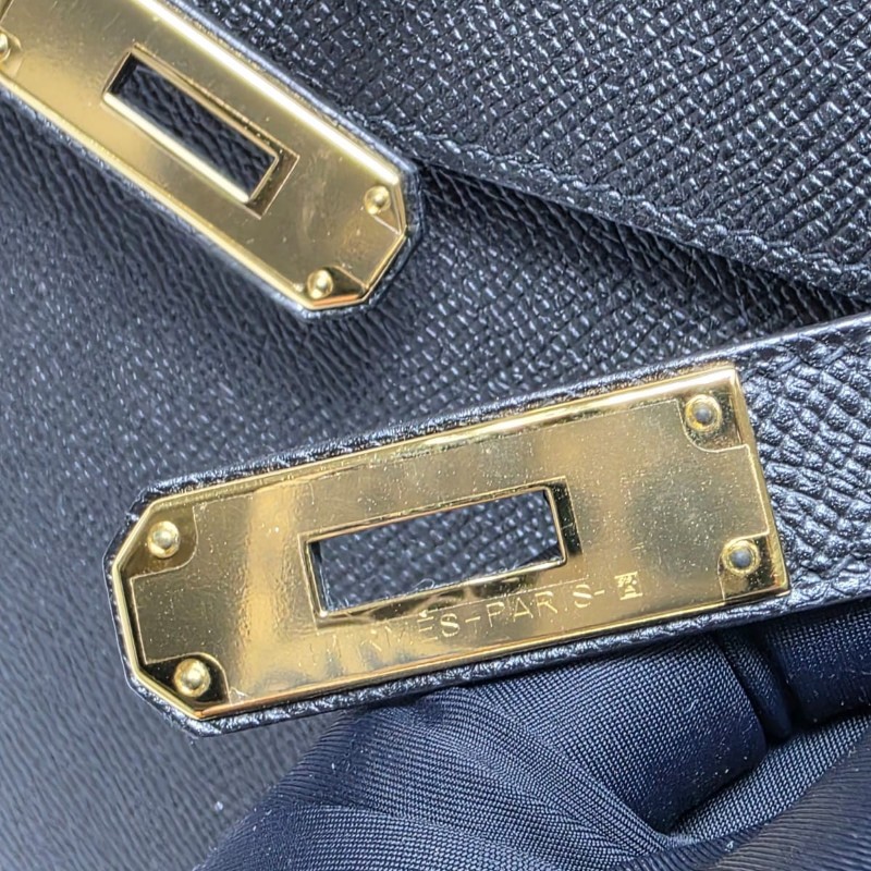 Hermes - Kelly 28黑金-27