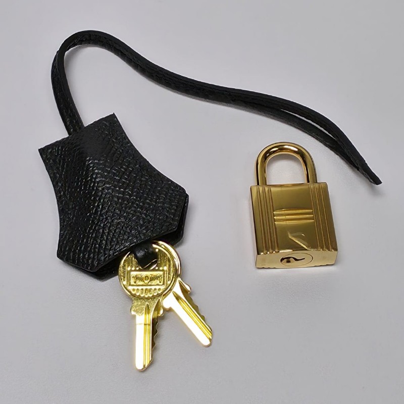 Hermes - Kelly 28黑金-34