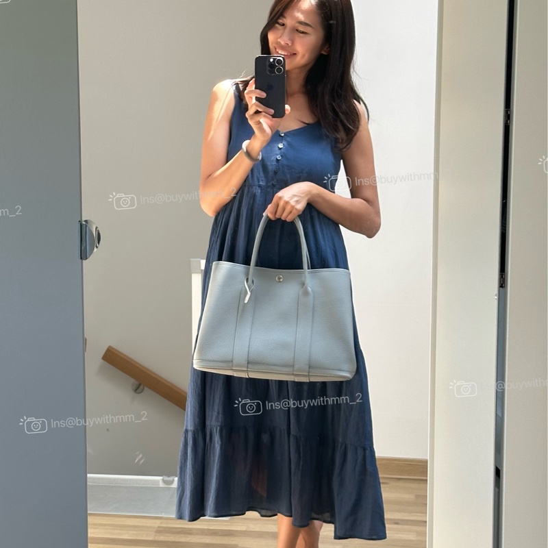 Hermes Garden 36 花園包 木偶色-0