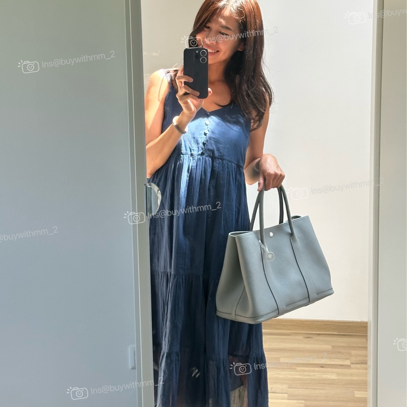 Hermes Garden 36 花園包 木偶色-1