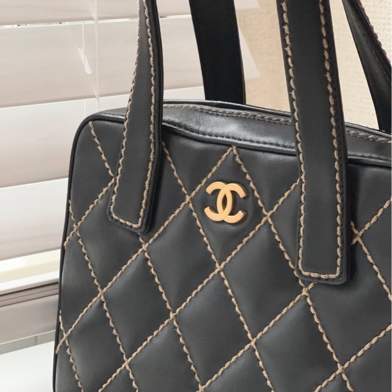CHANEL 香奈兒 Wild Stitch 手提包，有標-1