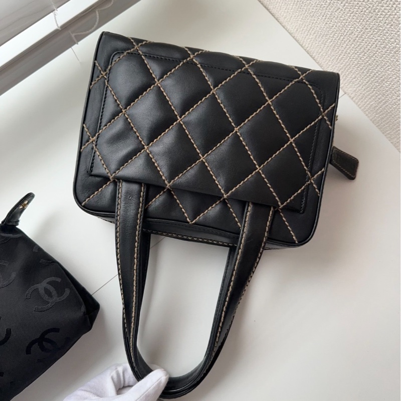 CHANEL 香奈兒 Wild Stitch 手提包，有標-2