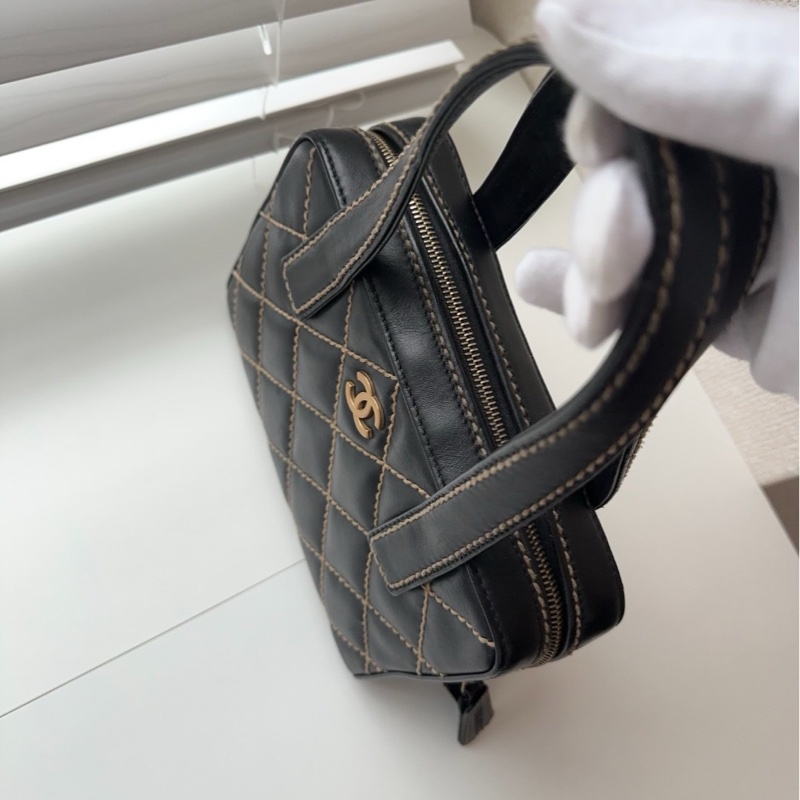 CHANEL 香奈兒 Wild Stitch 手提包，有標-3