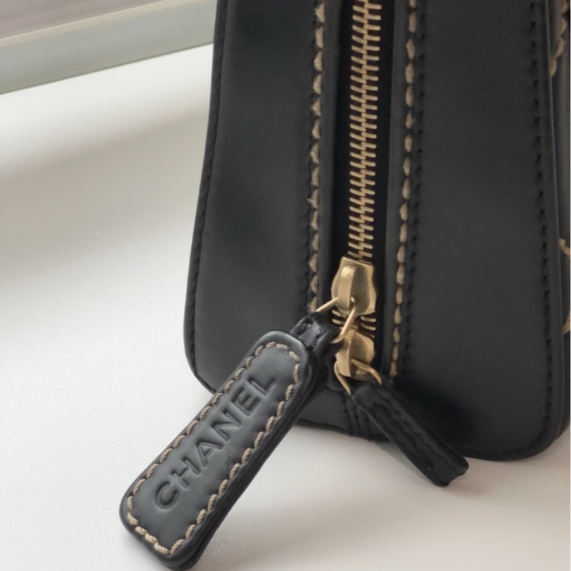 CHANEL 香奈兒 Wild Stitch 手提包，有標-4