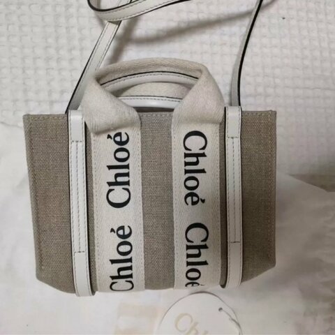 chloe新款托特mini 只用過兩次很新