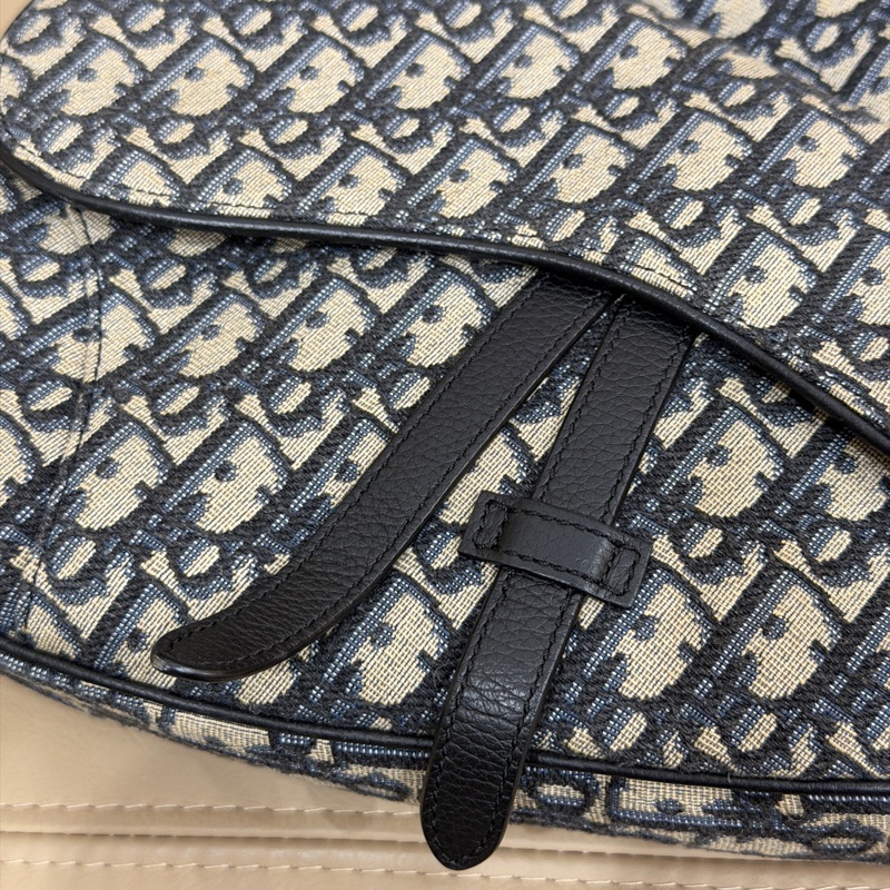 #櫃上在售12萬 #專櫃購證 #9新閒置 Dior刺繡老花馬鞍包 新款🔥-37