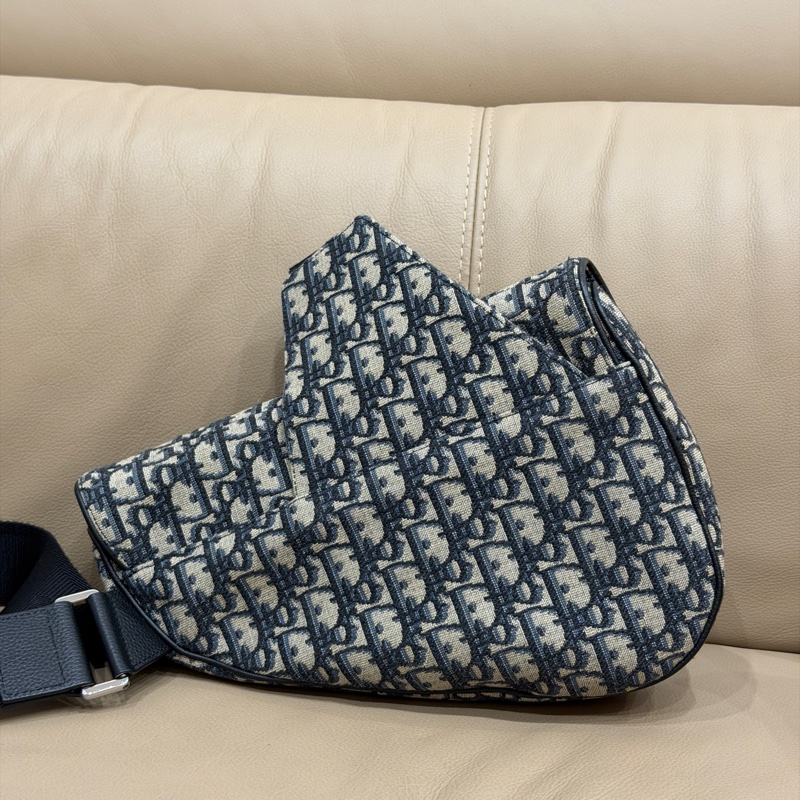 #櫃上在售12萬 #專櫃購證 #9新閒置 Dior刺繡老花馬鞍包 新款🔥-38