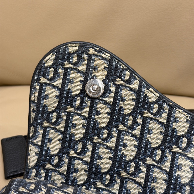 #櫃上在售12萬 #專櫃購證 #9新閒置 Dior刺繡老花馬鞍包 新款🔥-42