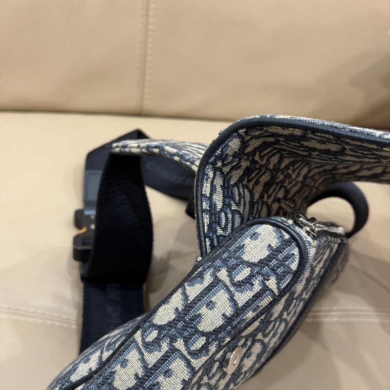 #櫃上在售12萬 #專櫃購證 #9新閒置 Dior刺繡老花馬鞍包 新款🔥-48