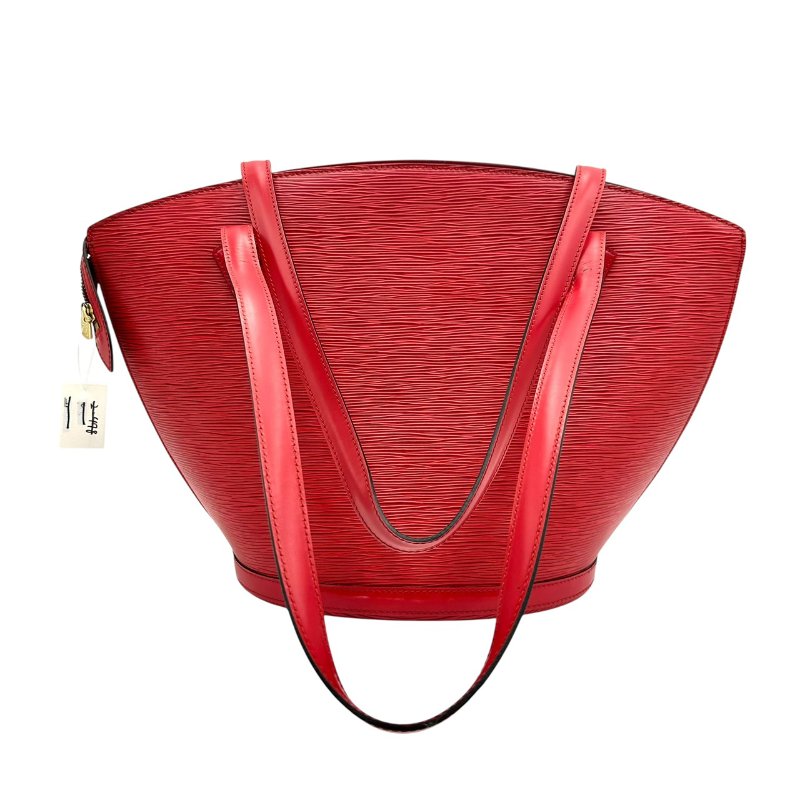 【美收精品】Louis Vuitton 路易威登紅色水波紋單肩包  B-211【隔月月中將轉賣至日本 上架期限30天】-0