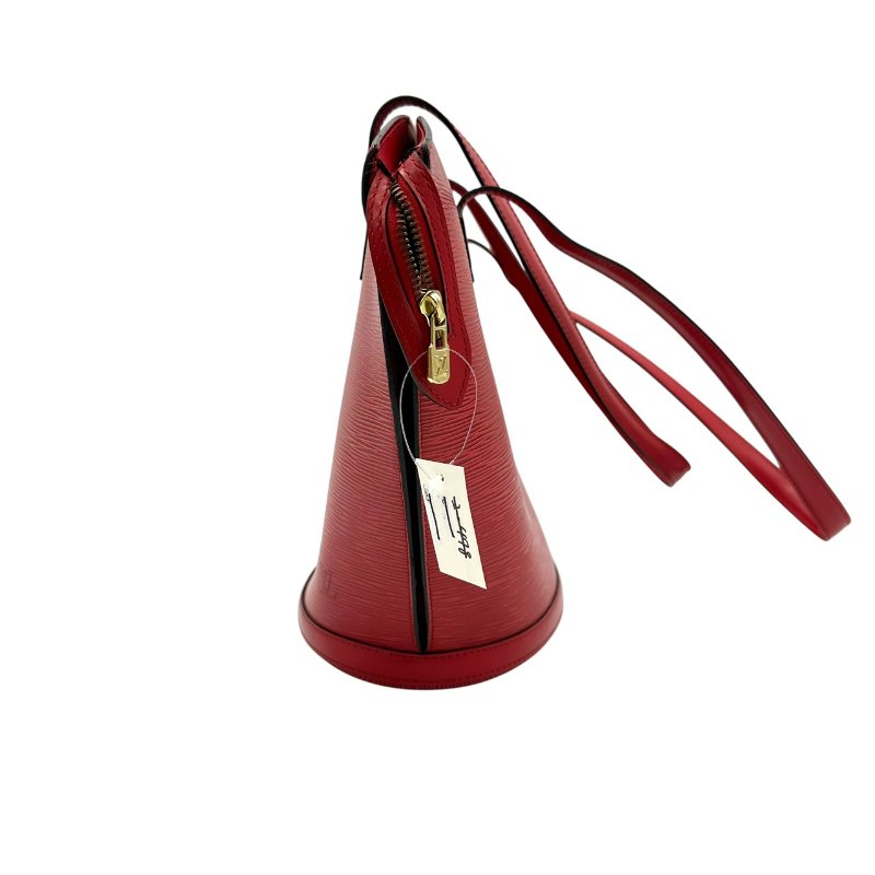 【美收精品】Louis Vuitton 路易威登紅色水波紋單肩包  B-211【隔月月中將轉賣至日本 上架期限30天】-3