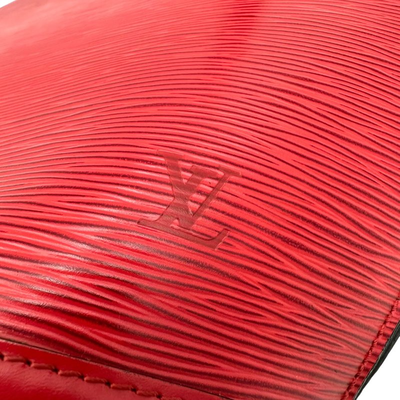【美收精品】Louis Vuitton 路易威登紅色水波紋單肩包  B-211【隔月月中將轉賣至日本 上架期限30天】-5