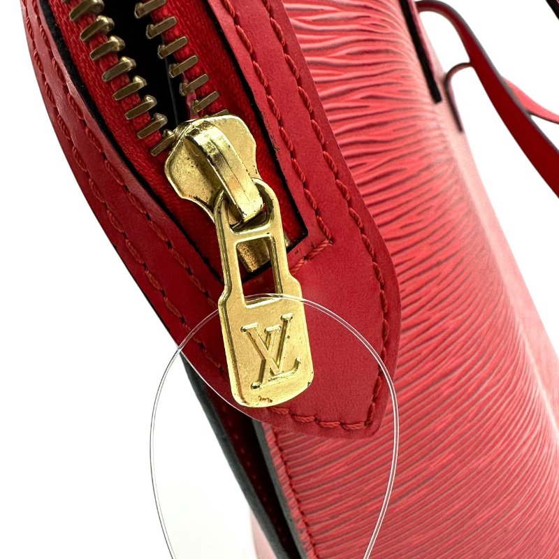【美收精品】Louis Vuitton 路易威登紅色水波紋單肩包  B-211【隔月月中將轉賣至日本 上架期限30天】-6
