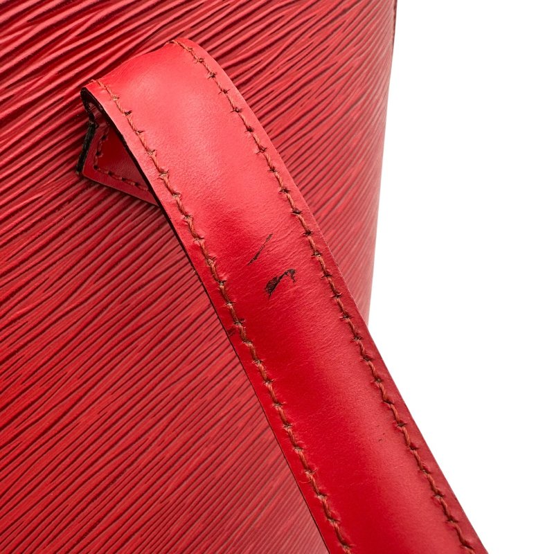 【美收精品】Louis Vuitton 路易威登紅色水波紋單肩包  B-211【隔月月中將轉賣至日本 上架期限30天】-9