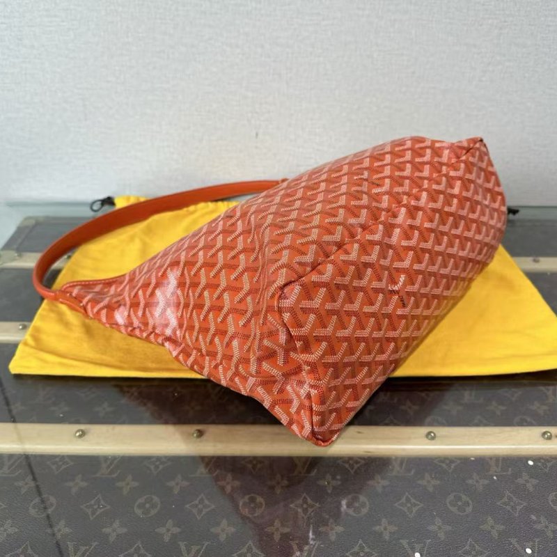 GOYARD 經典老花子母hobo腋下包 34*30*13 98新配件塵袋-3